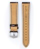 Řemínek Hirsch Capitano WR - hnědý - 18 mm - L – Standardní délka (doporučujeme) - 16 mm - Stříbrná - thumb (2)