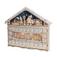 Solight LED adventní kalendář  horská chata, 10x LED, 50x40cm, 2x AA - thumb (3)