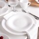 Altom Sada dezertních talířů z opálového skla White harmony 21,5 cm, 6 ks - thumb (1)