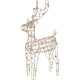 Vánoční LED sob Goldwire zlatá, 24 x 37 cm - thumb (0)