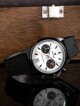 Nivada Grenchen Datomaster Black - Black Racing Leather - thumb (10)