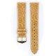 Řemínek Hirsch Genuine Croco - béžový, lesk - 18 mm - M – Střední délka - 16 mm - Zlatá - thumb (1)