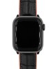 Řemínek Hirsch Andy - černo-růžový - 18 mm - M – Střední délka - 16 mm - Stříbrná - thumb (4)