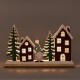 Vánoční svítící dekorace Domečky, 28 x 17,5 x 5 cm, LED - thumb (1)