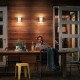 Philips Python UltraEfficient venkovní nástěnné svítidlo LED 3,8W 2700K, stříbrná - thumb (3)