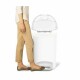 Simplehuman Pedálový odpadkový koš, 50 l, bílá - thumb (2)