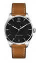 Biatec Majestic 01 N - Černý kožený řemínek z pravého aligátora - thumb (11)