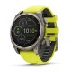 Garmin Fenix® 8 – 47 mm, Solar, Sapphire Sapphire, Titanium s Yellow/Graphite silikonovým řemínkem 010-02906-21 - thumb (0)