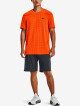 Under Armour pánské funkční tričko Seamless Grid SS orange blast - thumb (1)
