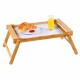 Kesper 77605 Servírovací tác se skládacími nohami bambus, 54,5 x 33 cm - thumb (0)