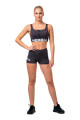 Dámské šortky Nebbia Hero Classic short high waist marron XS - thumb (4)