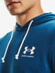 Pánská mikina Under Armour  RIVAL TERRY LC HD-BLU XXL - thumb (2)