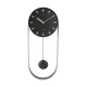 Karlsson 5822BK Designové kyvadlové nástěnné hodiny, 50 cm - thumb (0)