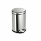 Simplehuman kulatý pedálový koš 4,5 l, leštěná ocel - thumb (0)