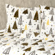 4Home Povlečení mikroflanel Nordic Tree, 140 x 200 cm, 70 x 90 cm - thumb (2)