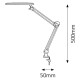 Rabalux 4419 stolní LED lampa Raul - thumb (1)