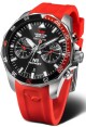 Vostok Europe N-1 Rocket Chrono Line 6S21-225A707S - Černý silikonový řemínek - thumb (2)