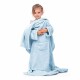 Decoking Deka s rukávy Lazy Kids modrá, 90 x 105 cm - thumb (1)
