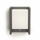 Philips 16461/93/P3 Arbour Venkovní nástěnné LED svítidlo s čidlem 22 cm, antracit - thumb (1)
