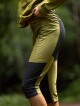 Dámské legíny Bergans  Fløyen V2 3/4 W Pants Olive Green S - thumb (4)