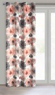 ArtFir Závěs TAMARA K | bílá/oranžová 140 x 250 cm - thumb (2)