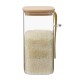 Maxxo skleněná dóza Bamboo s lžičkou, 1,2 l - thumb (0)