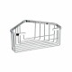 GEDY 2483 Smart rohová police do sprchy, 20 x 8 x 15,1 cm, stříbrná - thumb (0)