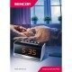 SDC 4400 W Hodiny s budíkem LED Sencor - thumb (2)