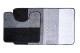 Protiskluzová koupelnová předložka Classic set čtyřbarevná - 50x80 cm - thumb (0)