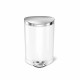 Simplehuman Pedálový půlkulatý koš 6 l, bílá - thumb (1)