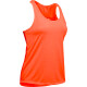 Under Armour Whisperlight Tie Back Tank oranžové - thumb (2)