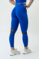 Nebbia FIT Activewear legíny s vysokým pasem 443 modrá - thumb (3)