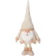Vánoční dekorace Santa, teleskop. nohy , 112 cm, zlatá / krémová - thumb (0)