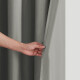 4Home Zatemňovací závěs Manila šedozelená, 150 x 250 cm - thumb (2)