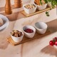 Altom Porcelánový set na dipy na bambusovém podnosu Regular 150 ml, 3 ks - thumb (7)