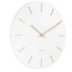 Karlsson 5821WH Designové nástěnné hodiny  pr. 30 cm - thumb (1)