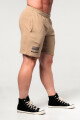 Pánské šortky Nebbia  Gym Sweatshorts GYM BRO Light Brown XL - thumb (1)