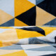4Home Povlečení mikroflanel Scandi triangle, 160 x 200 cm, 70 x 80 cm - thumb (3)