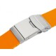 Kaučukový řemínek Epos oranžový 22 mm - thumb (2)
