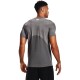 Pánské tričko Under Armour HeatGear Fitted SS Grey XS - thumb (3)