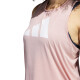 Dámské tílko adidas  3-Bar Logo Tank Wonder Mauve XS - thumb (3)