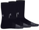 Under Armour ponožky Heatgear Crew 001BlackBlackSteel 3 pack - thumb (0)