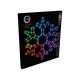 RGB Vánoční LED dekorace Colouring snowflake 90 LED, 50 x 43 cm - thumb (0)