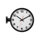 Karlsson 5966WH oboustranné nástěnné hodiny 38 cm - thumb (0)