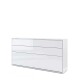 Dig-net nábytek Sklápěcí postel Lenart BED CONCEPT BC-06p bílý lesk | 90 x 200 cm - thumb (1)