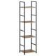 Regál GD-214 OAK Leik, 4 police, 29,2 x 23,5 x 112,5 cm - thumb (0)