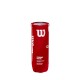 Padelové míče Wilson  Padel X3 Ball Yellow - thumb (1)