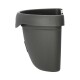 Plastia květináč samozavlažovací Siesta - na zeď 29 cm antracit - thumb (3)