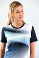 Head Performance T-Shirt Women Navy/Print Perf - thumb (3)