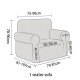 4Home Napínací voděodolný potah na křeslo Magic clean zelená, 75 - 95 cm - thumb (6)